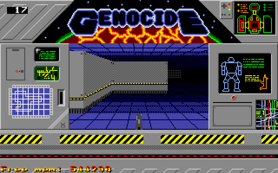 Genocide atari screenshot
